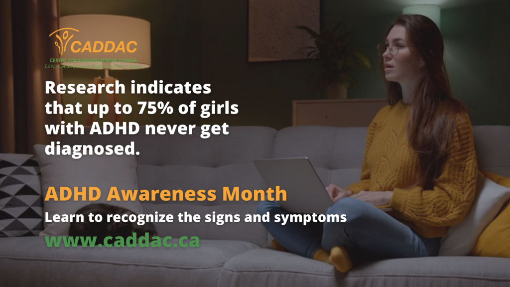 ADHD exists in women and girls but often goes unrecognized and undiagnosed leading to consequences of low self-esteem, substance use challenges, unemployment and higher rates of mental health challenges. 